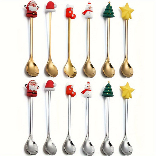 Weihnachtliches Löffelset – Für festliche Tafelmomente