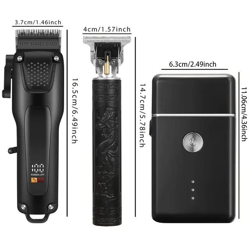 ProTrim Grooming Set – Kabellos und Professionell für Perfekte Stylings