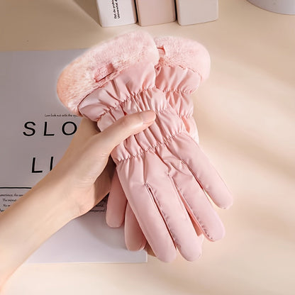 Premium Winter-Touchscreen-Handschuhe – Wärmeisolierte, Winddichte und Wasserabweisende