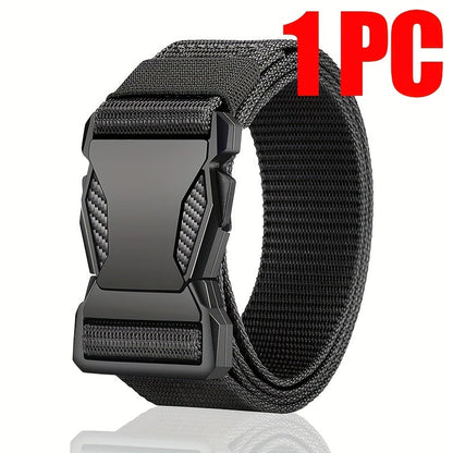 Unisex Taktischer Nylon Gürtel – Robust, Atmungsaktiv und Vielseitig