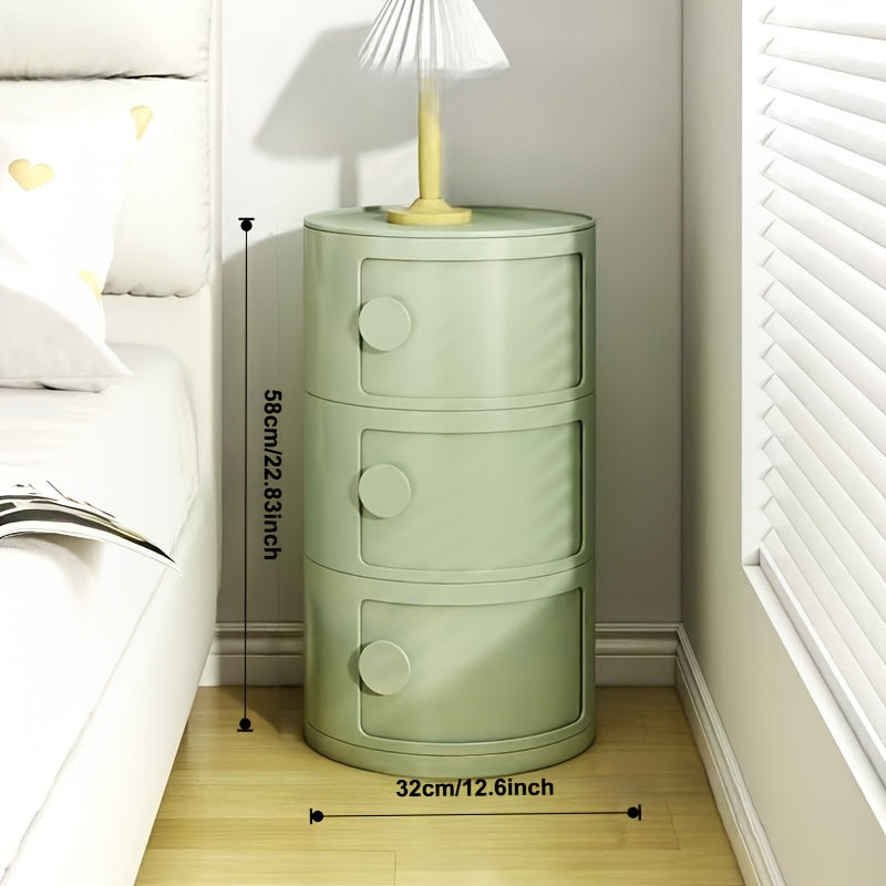 LumiStack Acryl Nachttisch – Modern und Praktisch Verstauen