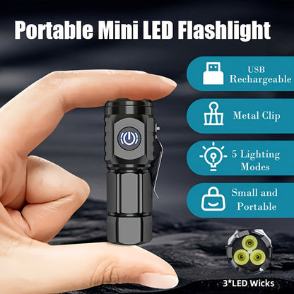 LumoBeam Mini Taschenlampe – Starkes Licht in kompaktem Format