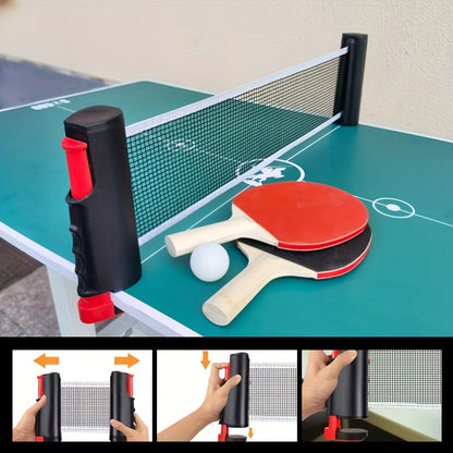 Tragbares Tischtennis-Set – Ideal für drinnen und draußen