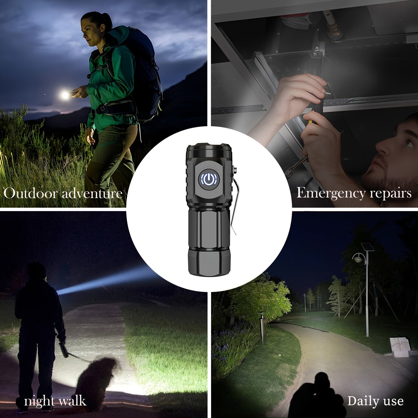 LumoBeam Mini Taschenlampe – Starkes Licht in kompaktem Format