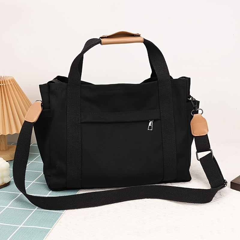 ComfortCarry Damen Tote Tasche – Leichtgewicht mit Abnehmbarem Band und Viel Stauraum