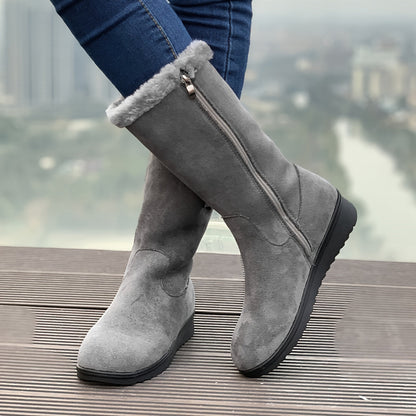 Flauschige Stiefel für Damen - Warm und Stilvoll für kalte Tage