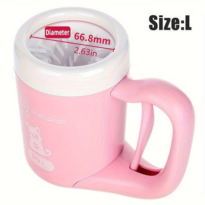 Silicone Hundepfotenreiniger Becher – Tragbarer & Weicher Borstenfußwascher