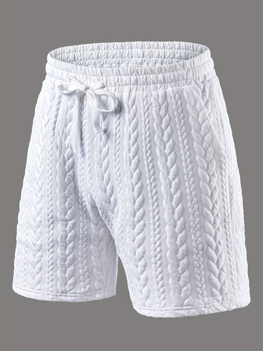 Lässige Herren Shorts Jacquard – Luftig und Stilvoll