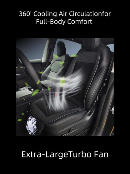 Turbo Ventilator Autostoelkussen – Schnelle Kühlung und Komfort