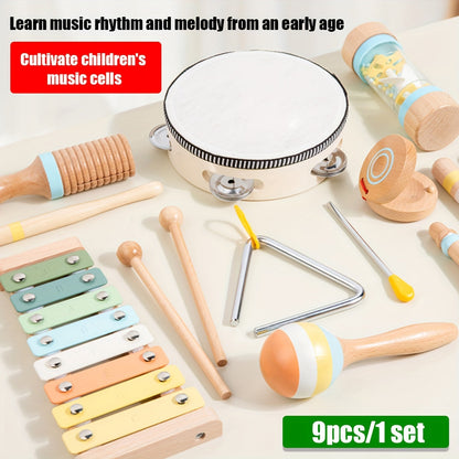 Pädagogisches Musikinstrumente-Set – Perfekt für kreative Entwicklung