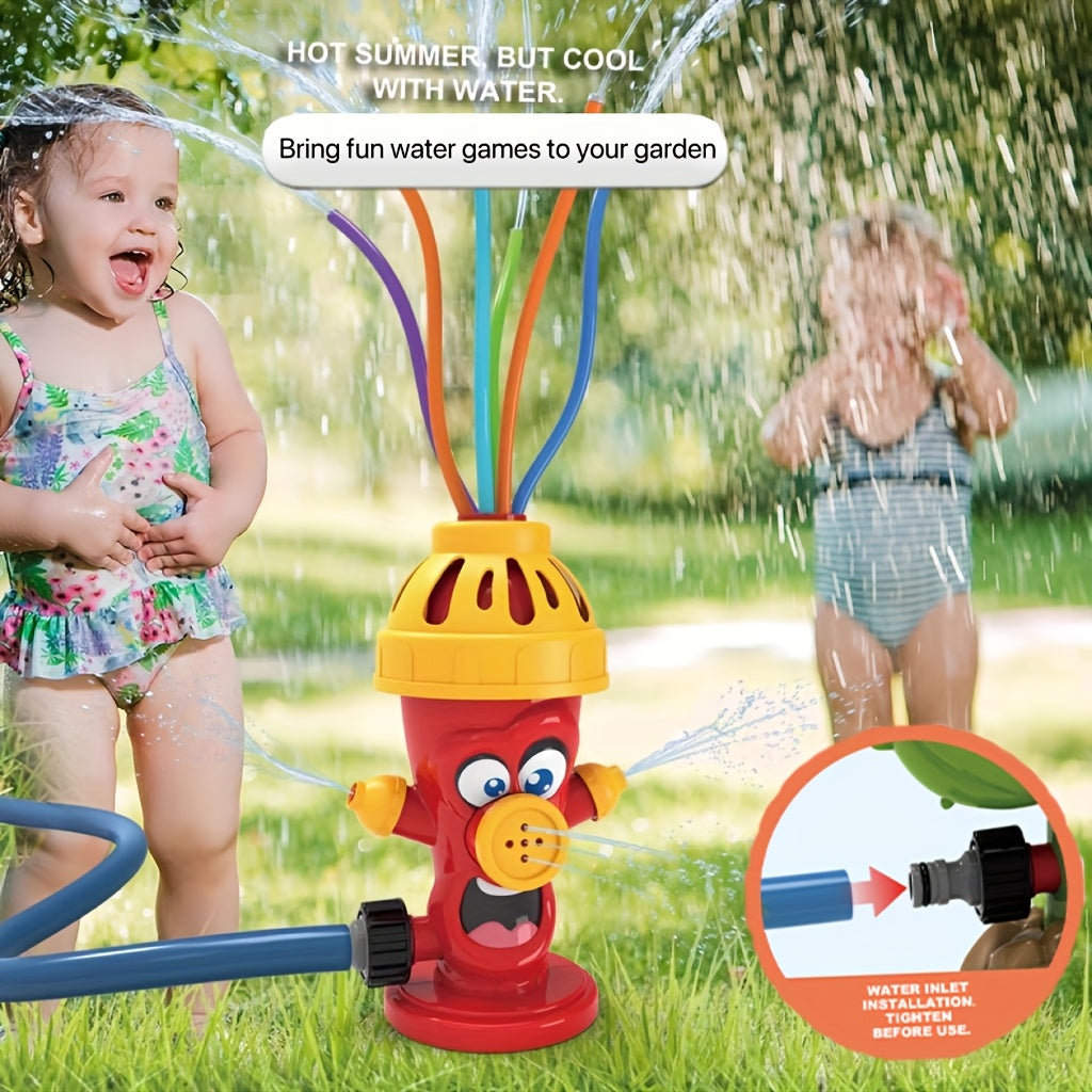 Verspielter Wassersprenger Feuerwehrhydrant – Spaß und Erfrischung für Kinder