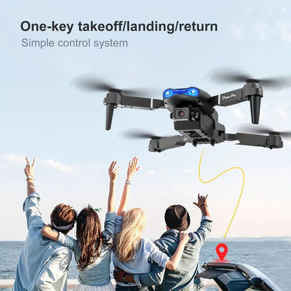 SkyExplorer Drone - Zusammenklappbare Drohne mit HD-Kamera