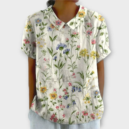 Luna Bluse – Für eine verspielte Eleganz