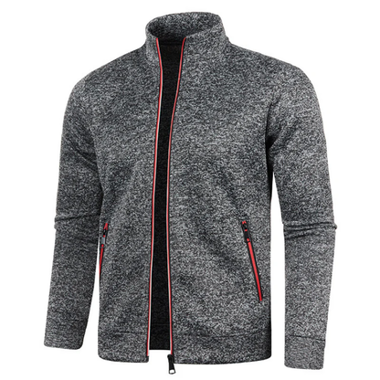 Leichte Sportjacke für Herren – Atmungsaktiv mit Stehkragen