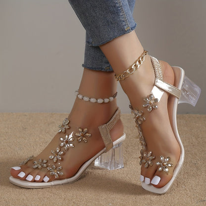 Blumenfest Sandalen für Damen - Luftig und Schick für Sonnige Tage