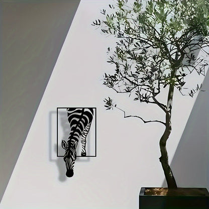 Zebra Silhouetten Wanddekoration – Stylische Eleganz für deinen Raum