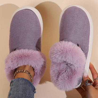 Liza Fluffy Hausschuh – Wärme und Komfort für Damen