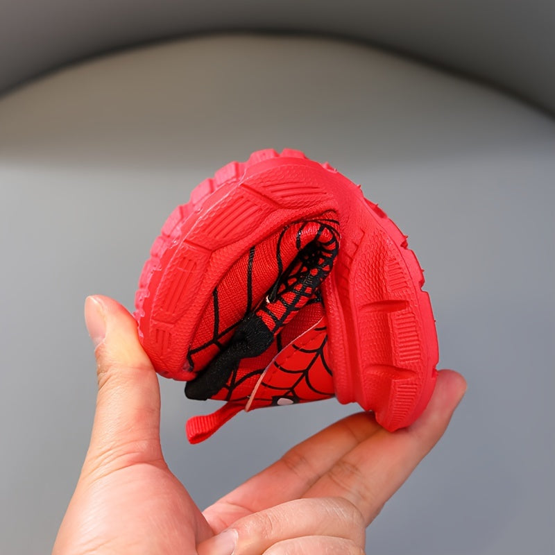 Spider-Web LED Sneakers - Strahlende Abenteuer für Kinder