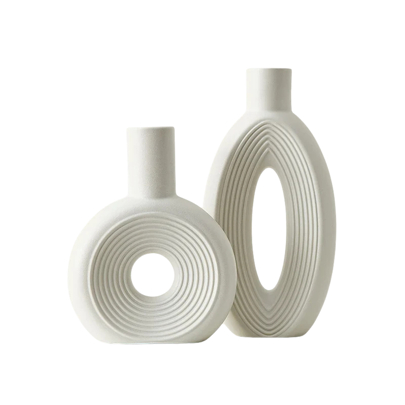 Minimalistische Vase im modernen Design