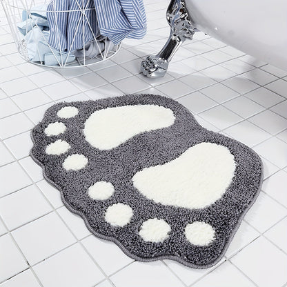Fußförmige Badematte – Komfortabel und sicher für dein Badezimmer
