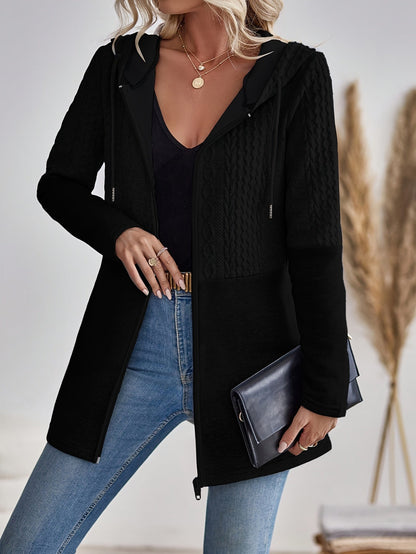 Mila Gestrickter Hoodie - Komfort und Stil für Herbst und Winter für Damen