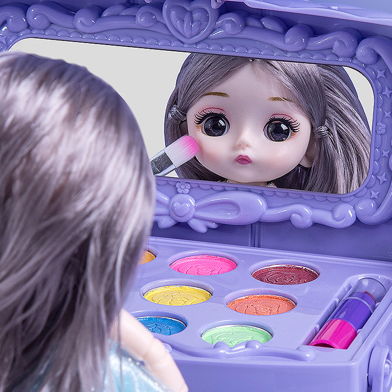 Prinzessinnen Beauty Koffer – Magisches Make-up Spielset für kleine Stil-Ikonen