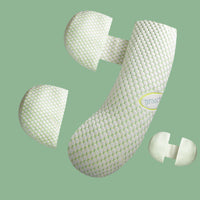 Probiotics Green H-förmiges U-förmiges Zweiteiliges Kissen
