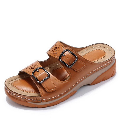 Bequeme Sommerschuhe – Verstellbar und Rutschfest