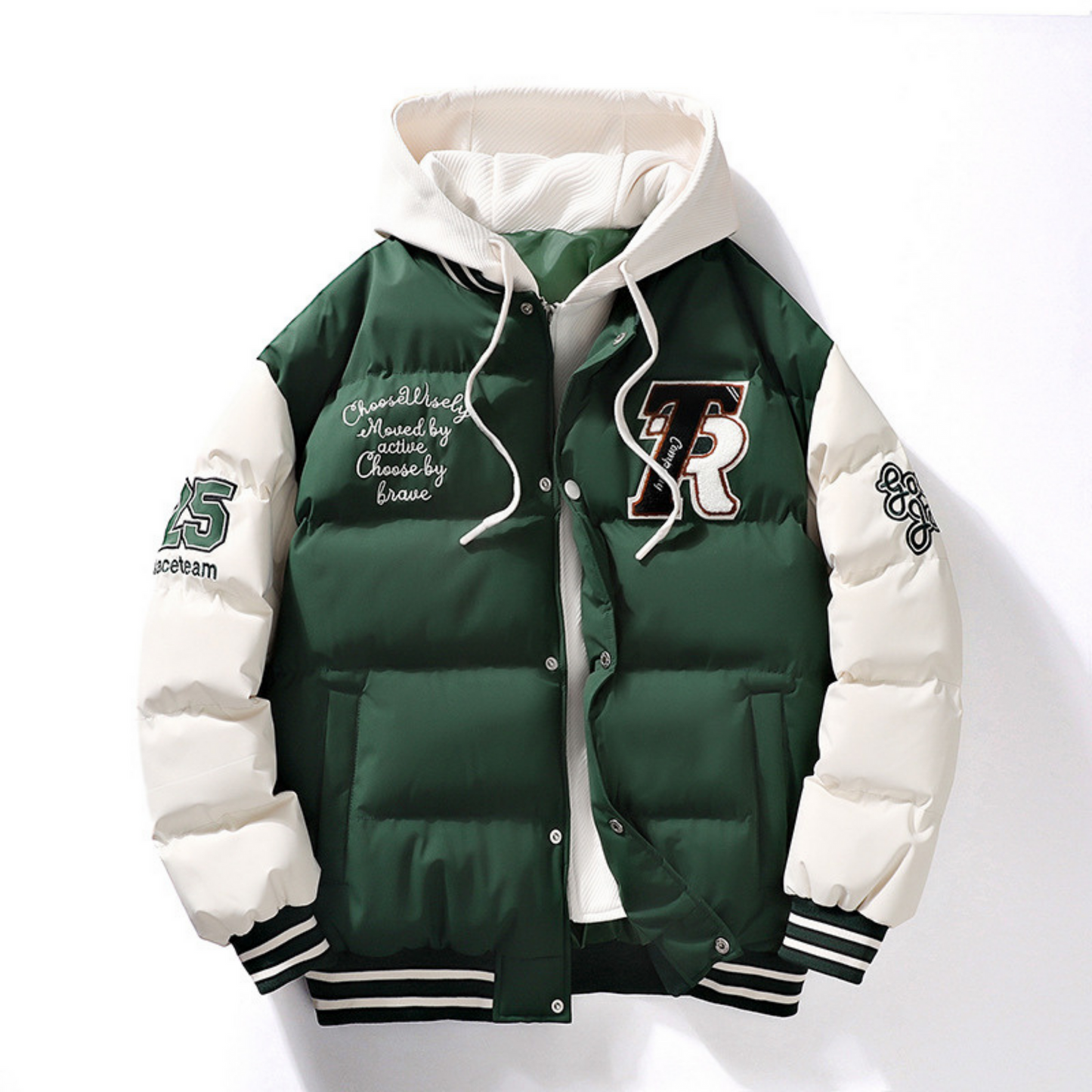 Liam Sportliche Wattierte Jacke - Für einen Mutigen und Bequemen Look