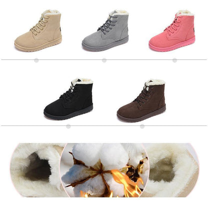 NordicWarm Winterstiefel für Damen – Wasserdicht, Gefüttert und Rutschfest