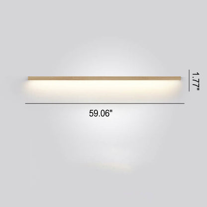 Minimalistische Holz-Wandlampe – Stimmungsvolle Beleuchtung für jeden Raum