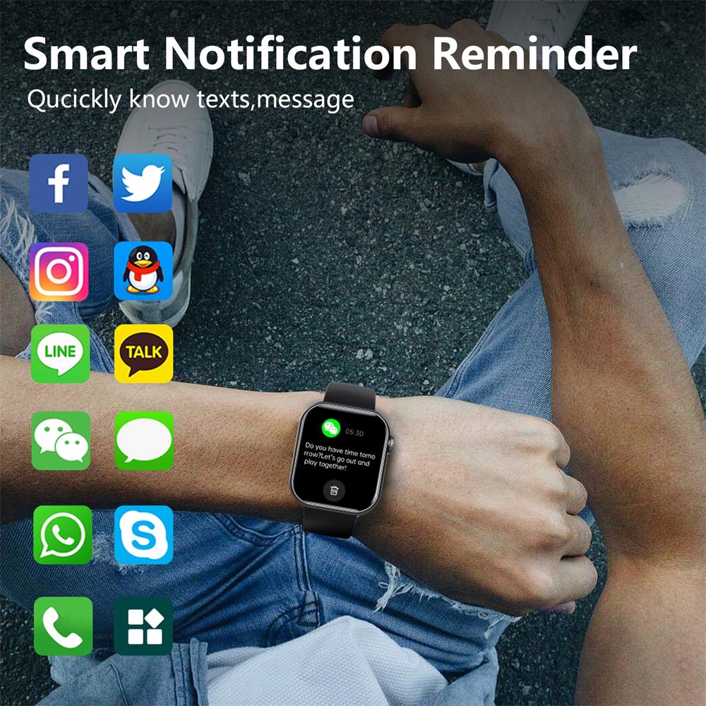Smart Health Pro Smartwatch – Komplett Gesundheits- und Fitnessuhr