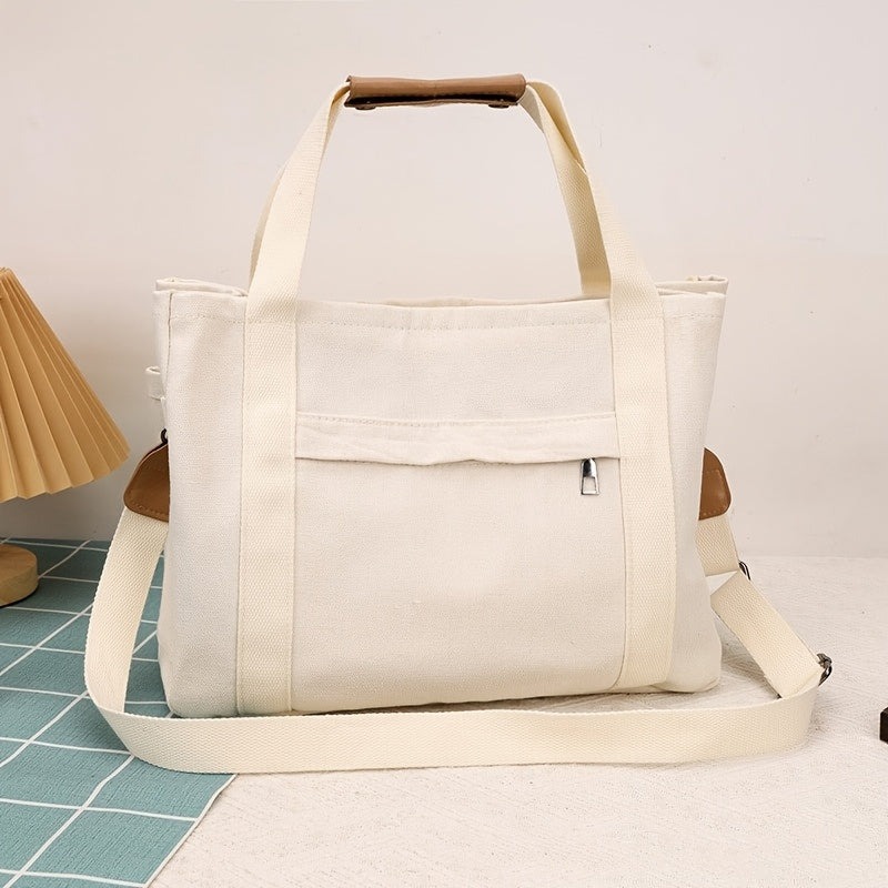 ComfortCarry Damen Tote Tasche – Leichtgewicht mit Abnehmbarem Band und Viel Stauraum