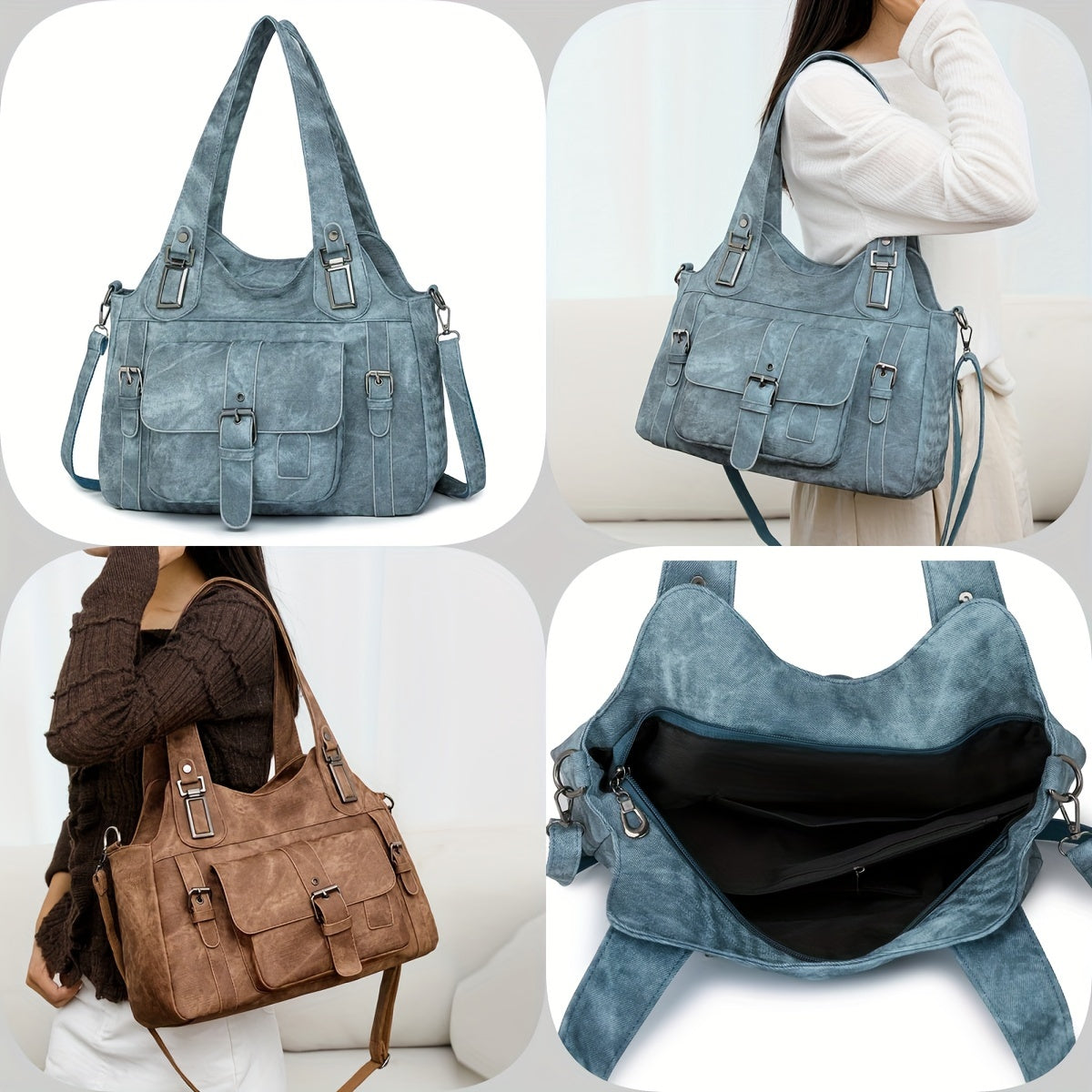 Vintage Eleganz Tote – Komfort und Funktionalität