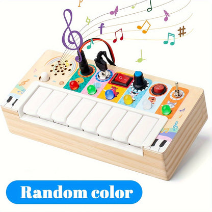 Pädagogisches Musik-Spielbrett für Kinder – Lernen und Spielen mit Klang und Licht