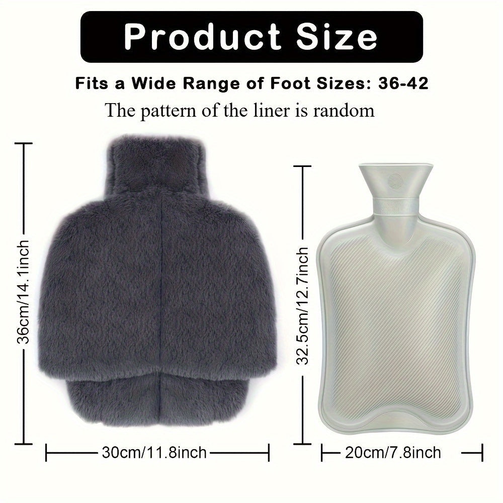 CozyHeat Wärmflasche – Groß und Plüsch für Lang anhaltende Wärme