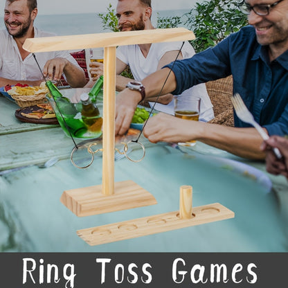 Holz Ringwurfspiel – Traditionell und Herausfordernd