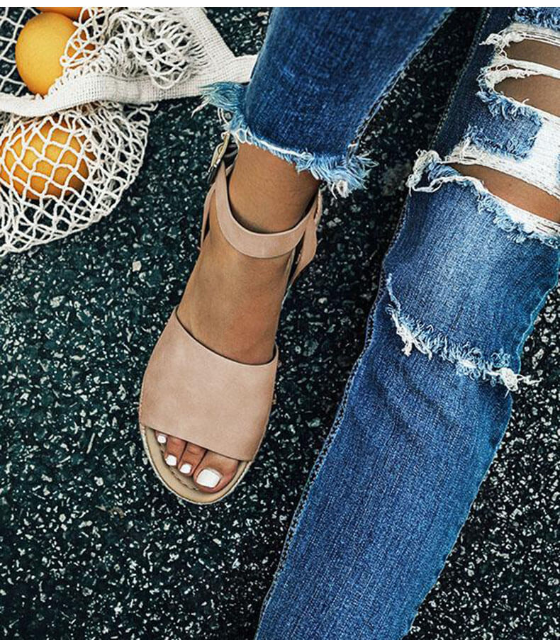 Damen Plattform Espadrille Sandalen – Stilvolles und bequemes Sommer-Schuhwerk
