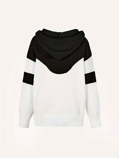 Lena Color Block Hoodie - Stylisch und Bequem für Damen