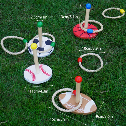 SportRing Wurfspiel Set – Lustiges und Interaktives Spiel für Draußen