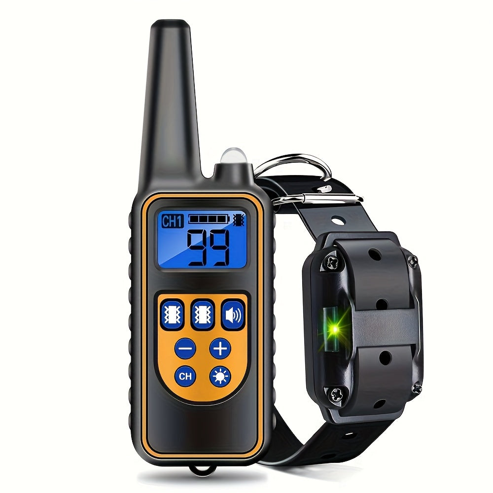 Smart Trainer Pro – Wiederaufladbarer Fernhundehalsband mit Piepton & Vibration