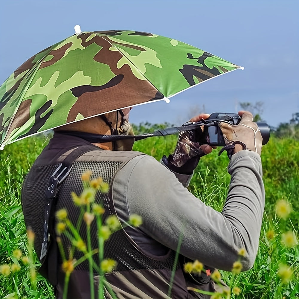 SunShade Regenhut – Leichtgewichtig, UV-schutzend und Freihändig