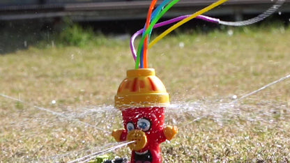 Verspielter Wassersprenger Feuerwehrhydrant – Spaß und Erfrischung für Kinder