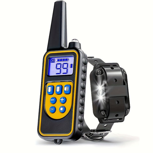 Smart Trainer Pro – Wiederaufladbarer Fernhundehalsband mit Piepton & Vibration