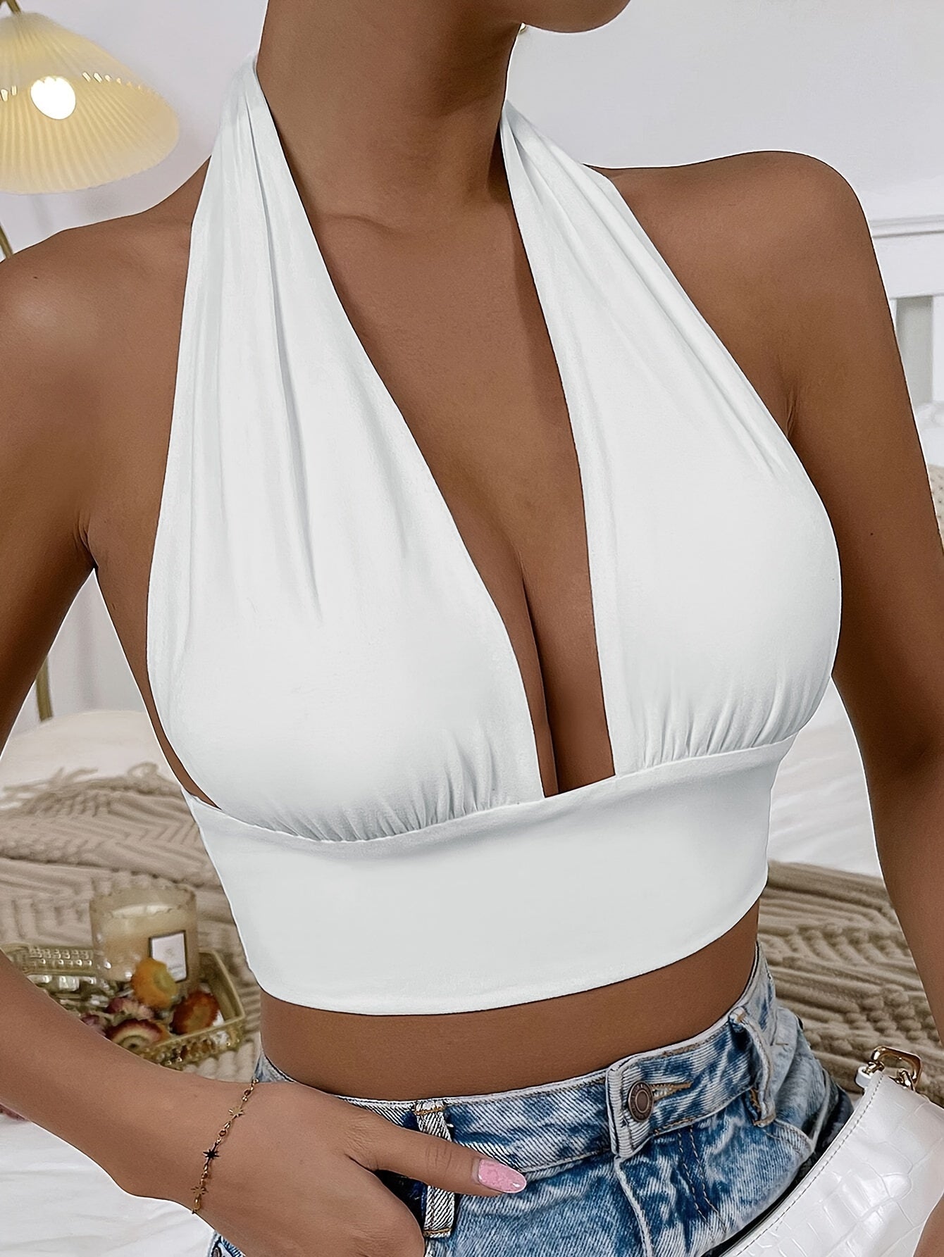 Elegantes Bandeau-Top Damen - Flexibel und Trendy