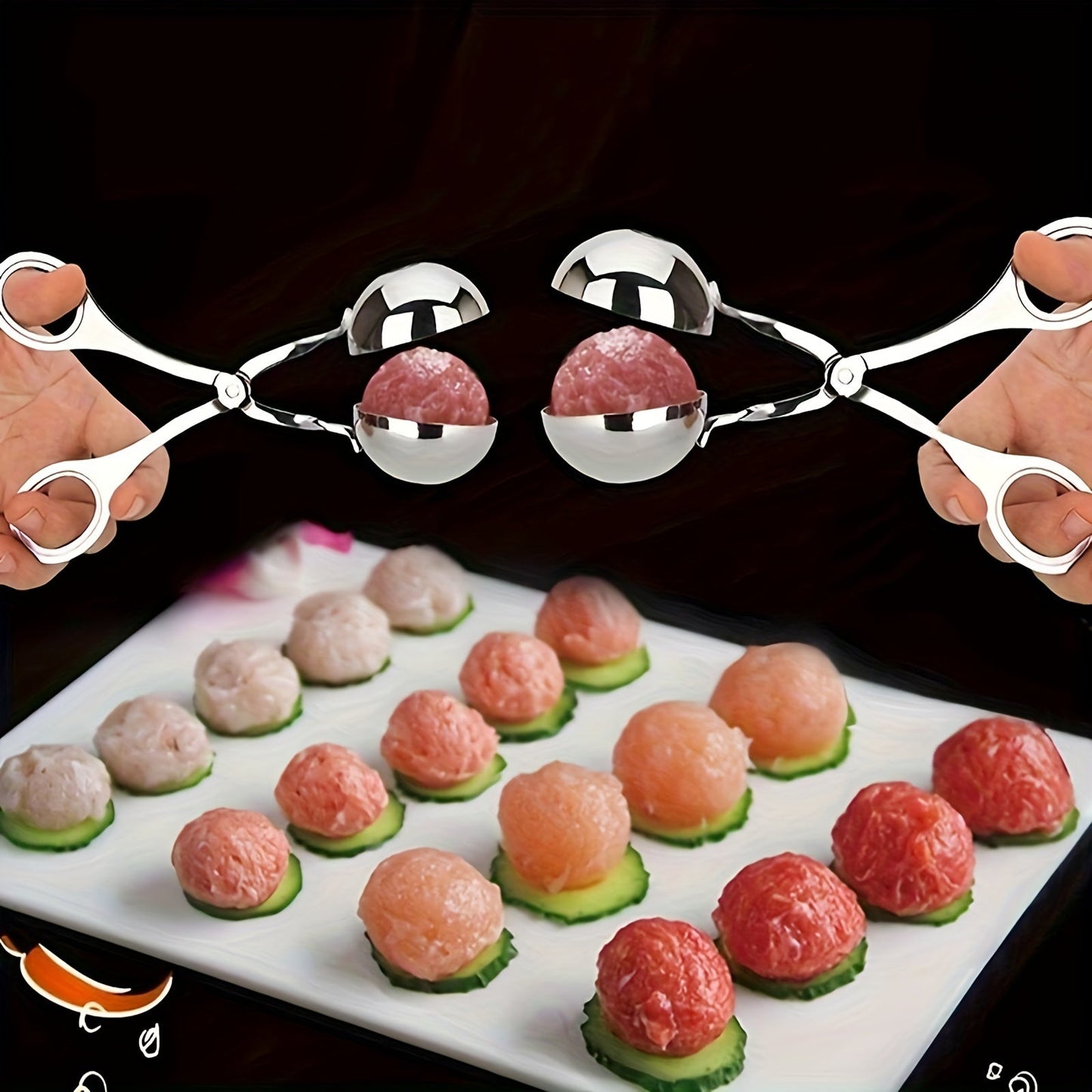 Praktischer Fleischbällchen Löffel – Für einfaches Kochen