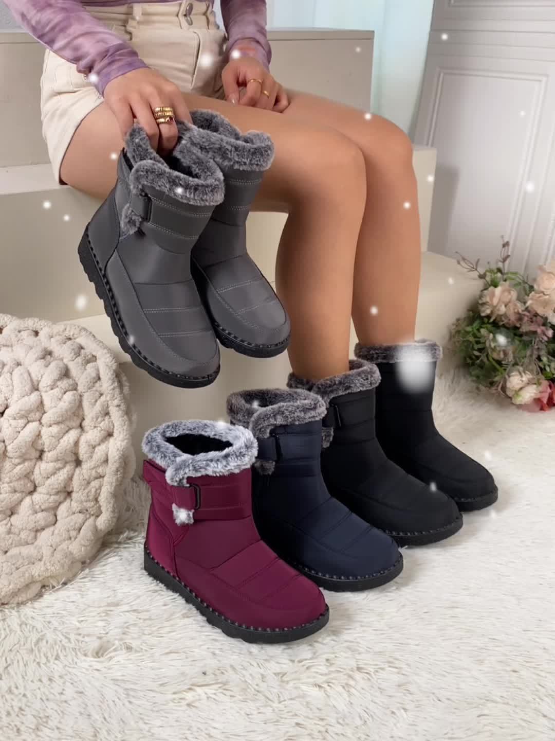 Lotte Damen Winterstiefel - Für Stylische und Warme Schritte im Schnee