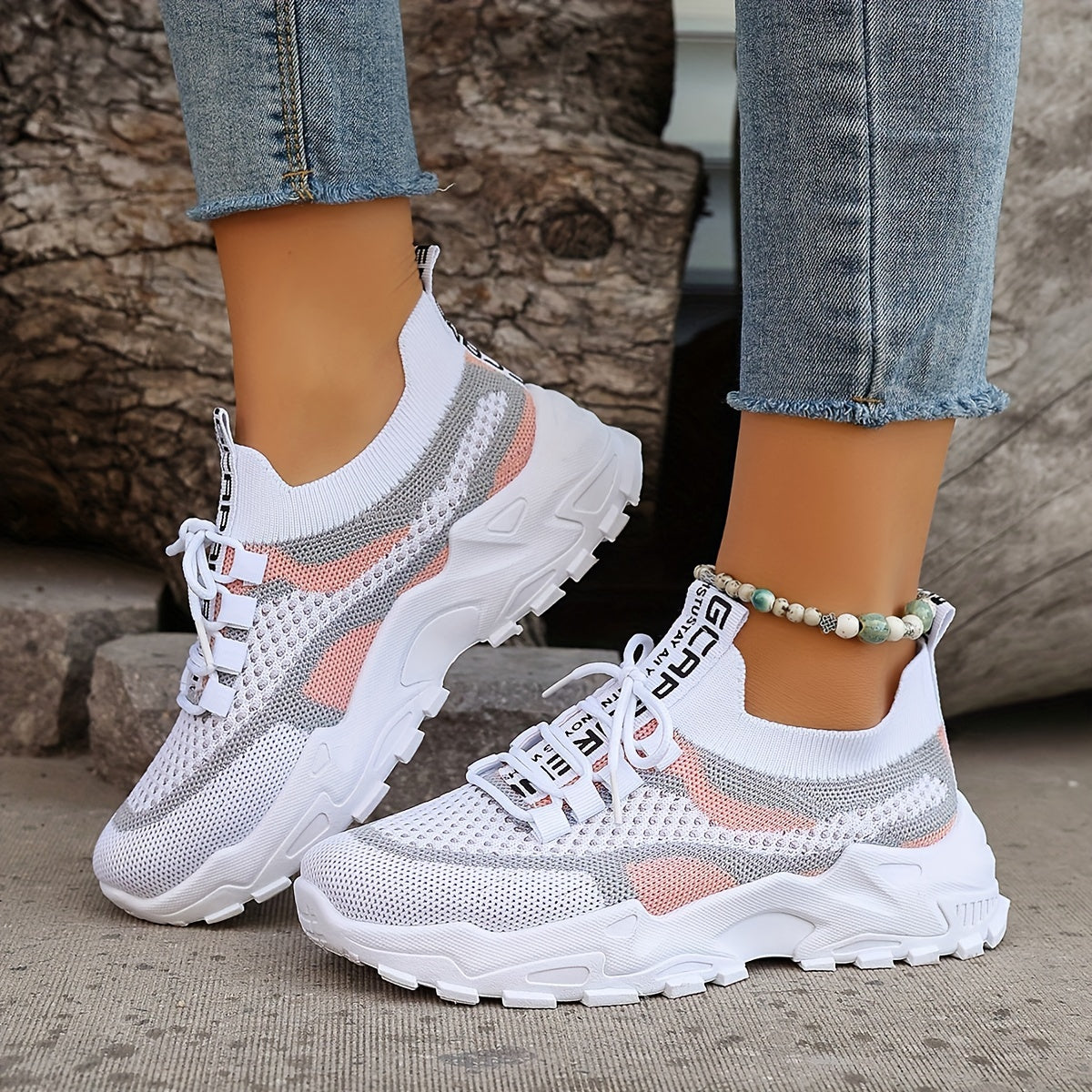Damen Freizeit Sneakers - Flexibel und Atmungsaktiv für Jeden Tag