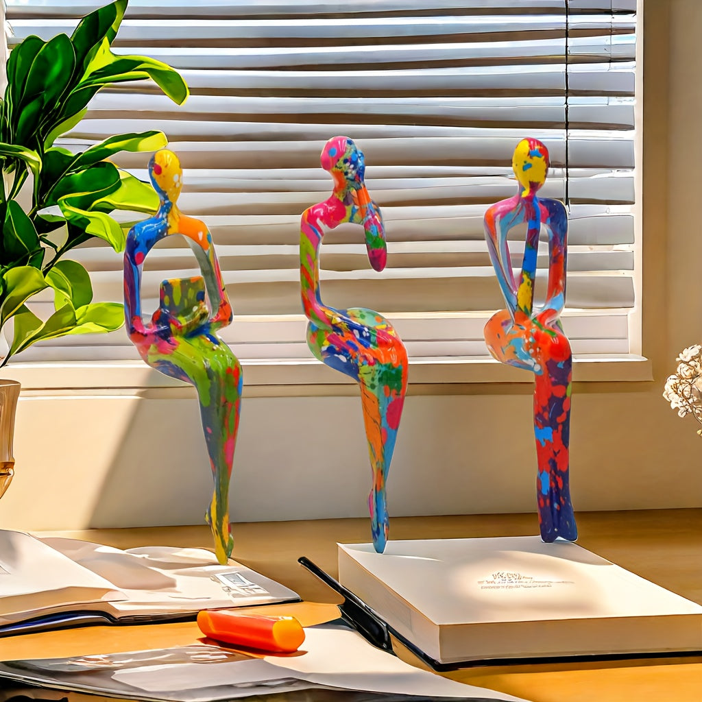 FarbExplosion Kunstfiguren Set – Für eine mutige und kreative Innenausstattung