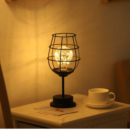 Edison Vintage Tischlampen – Industrieller Stil, Stimmungsvolle Beleuchtung